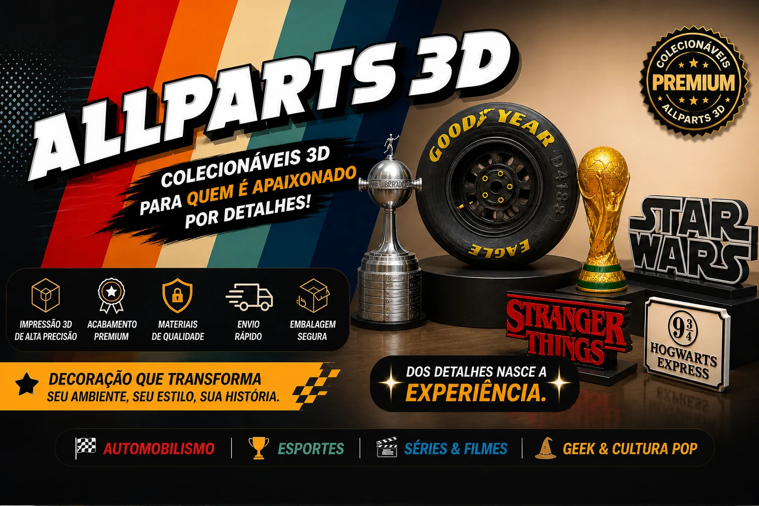 Colecionáveis AllParts 3D